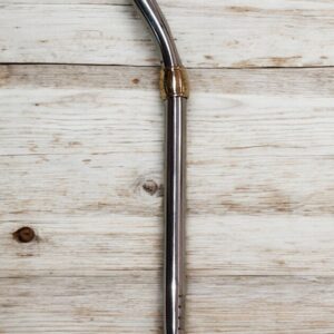 Bombillas de Acero Pico de Loro c/ Ranuras Caño Grueso