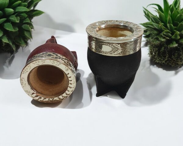 Mate Imperial de Alpaca Cincelado